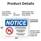 Signmission Safety Culture Sign, 24 in Width, Plastic, Rectangle OS-2PACK-NS-P-1824-L-15527 - alternate 2